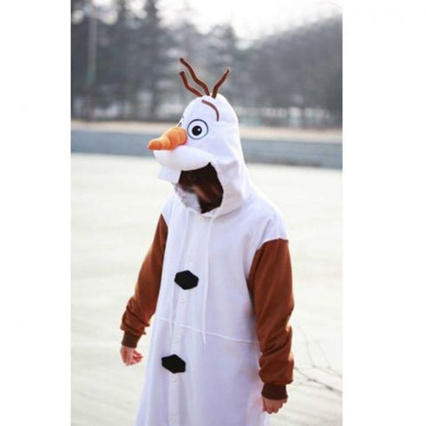 Olaf The Snowman Costume Pajama Onesie