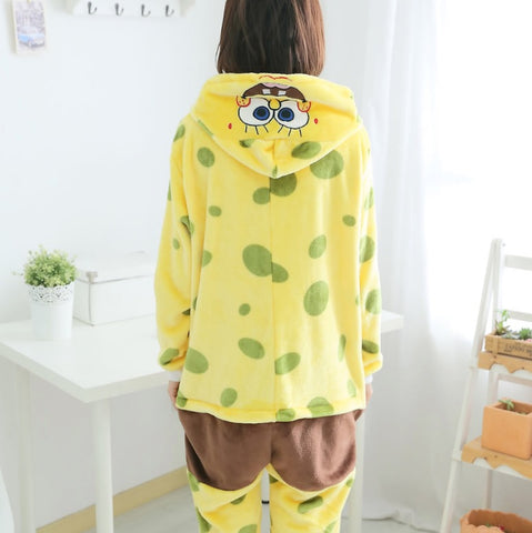 Spongebob Unisex Onesie Pajama Suit
