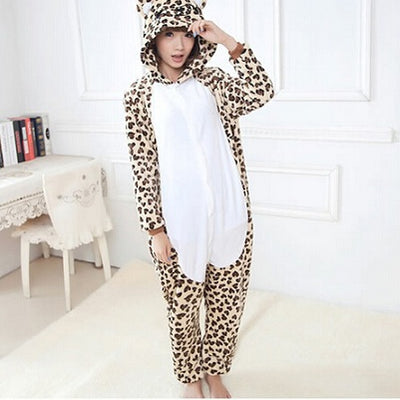 Animal Leopard Onesies Cosplay Costume