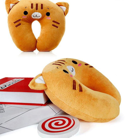 Cute Cartoon Animals U Shaped Neck Pillow