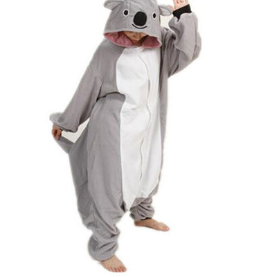 Gray Koala Animal Pajamas Onesies